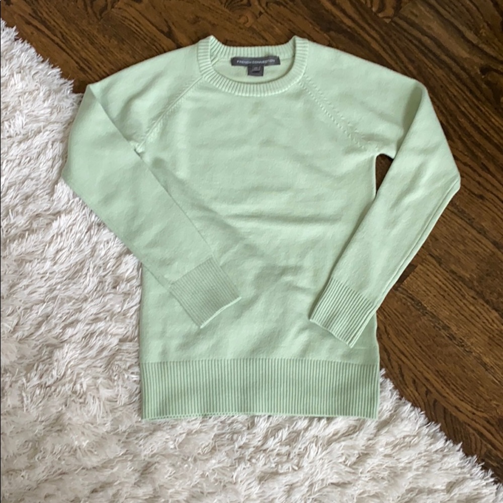 French connection pistachio sweater